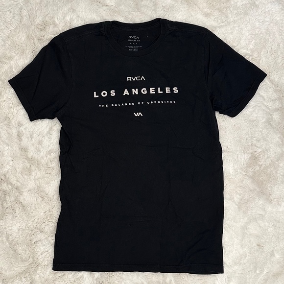 RVCA Men's Logo Graphic T-Shirt Large Size - Picture 1 of 2